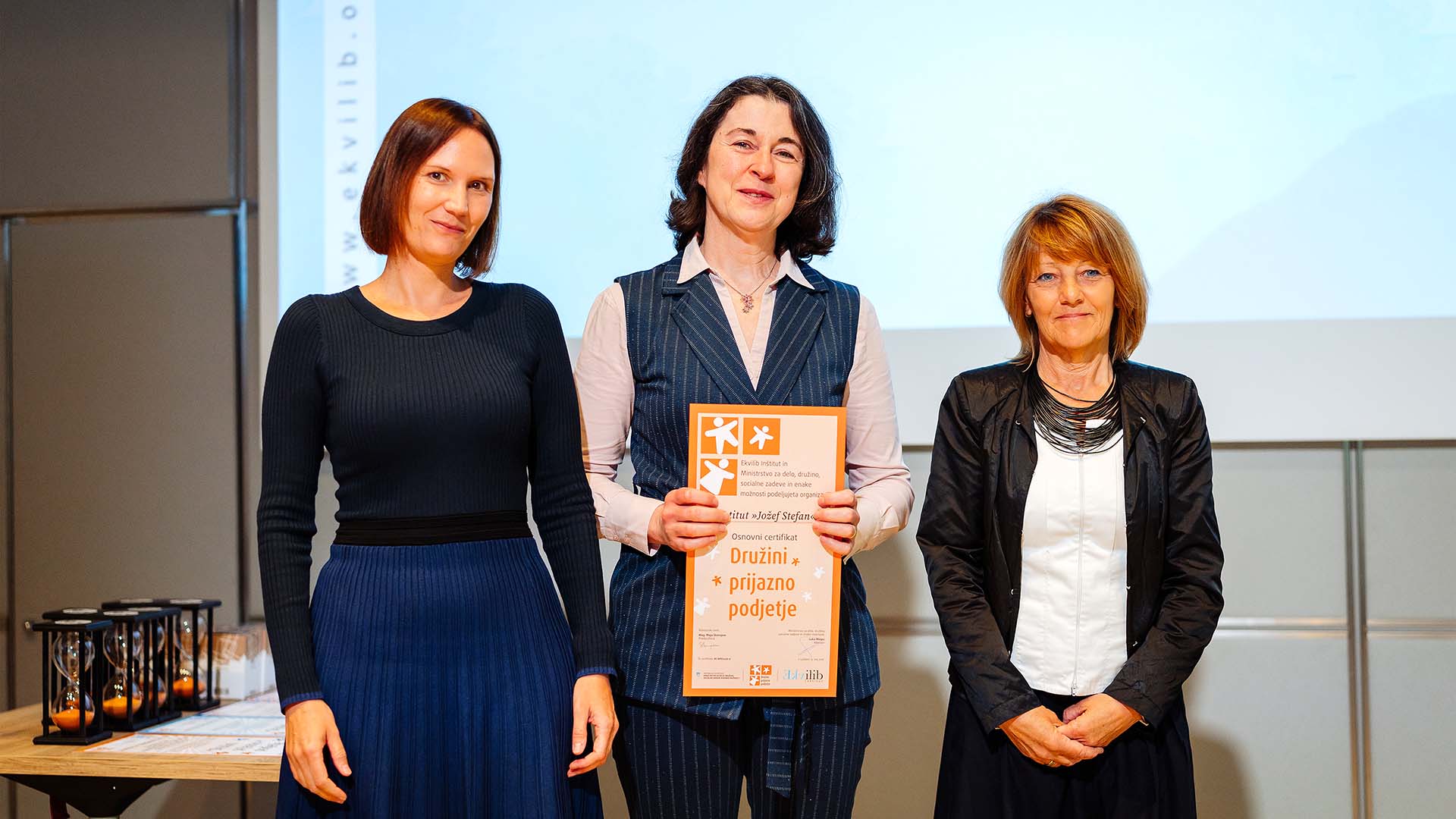 Podelitev certifikata