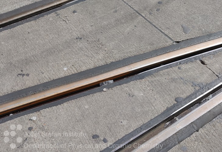 Tramway tracks on the road, Berlin, Germany